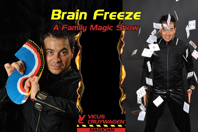 BRAIN FREEZE  Starring Magician Vicus Cruywagen - Rhumbelow Durban